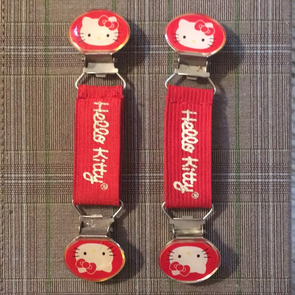 Vintage Hello Kitty Mitten Clips Official Sanrio